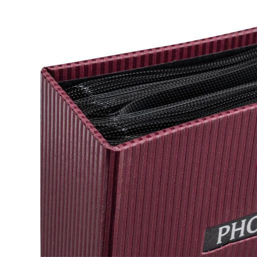 Dörr fotóalbum, Mini-Max Elegance, becsúsztatós, 100db 10x15, bordó