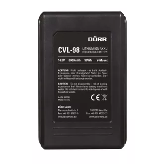Dörr CVL-98 V-Mount akkumulátor, 14,8V 98Wh