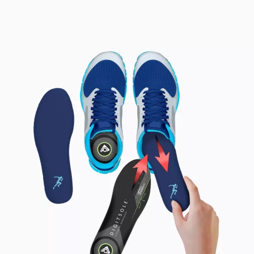 Digitsole Run okos talpbetét futáshoz és gyalogláshoz, Android/IOS kompatibilis, 39-41 méretben