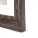 Kenro Bergamo Rustic Brown multi képkeret, 2db 10x15, faerezet hatás, barna