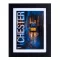 Kenro Chester Black képkeret, A4, 21x29,7cm, paszpartu méret 15x21cm, fekete