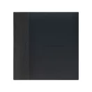 Kenro Kington fotóalbum, memo, 200db 10x15, faerezet minta, PHOTOGRAPH dombornyomott felirat, fekete
