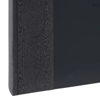   Kenro Kington fotóalbum, memo, 200db 10x15, faerezet minta, PHOTOGRAPH dombornyomott felirat, fekete