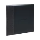 Kenro Kington fotóalbum, memo, 200db 10x15, faerezet minta, PHOTOGRAPH dombornyomott felirat, fekete