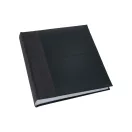 Kenro Kington fotóalbum, memo, 200db 10x15, faerezet minta, PHOTOGRAPH dombornyomott felirat, fekete