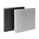 Kenro Kington fotóalbum, memo, 200db 10x15, faerezet minta, PHOTOGRAPH dombornyomott felirat, fekete