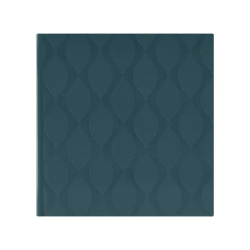 Kenro Inca Design fotóalbum, memo, 200db 10x15, dombornyomott mintájú borító, zöld