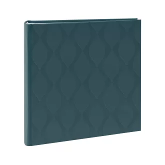   Kenro Inca Design fotóalbum, memo, 200db 10x15, dombornyomott mintájú borító, zöld