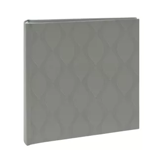   Kenro Inca Design fotóalbum, memo, 200db 10x15, dombornyomott mintájú borító, szürke