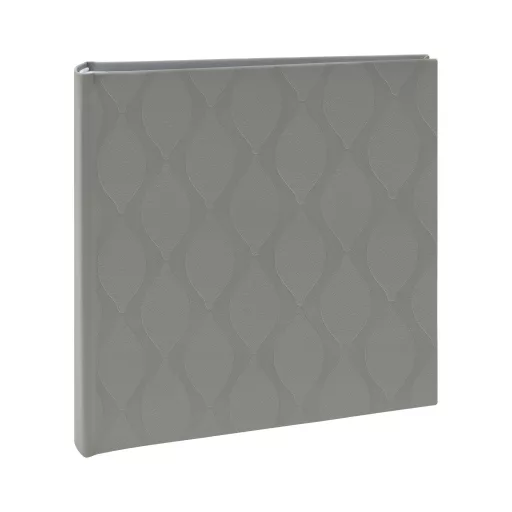 Kenro Inca Design fotóalbum, memo, 200db 10x15, dombornyomott mintájú borító, szürke