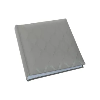   Kenro Inca Design fotóalbum, memo, 200db 10x15, dombornyomott mintájú borító, szürke