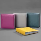 Kenro Inca Design fotóalbum, memo, 200db 10x15, dombornyomott mintájú borító, szürke