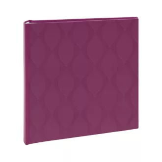   Kenro Inca Design fotóalbum, memo, 200db 10x15, dombornyomott mintájú borító, rózsaszín