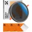 K&F Concept NANO-X CPL+VARIO ND2-32 szuro, 52mm