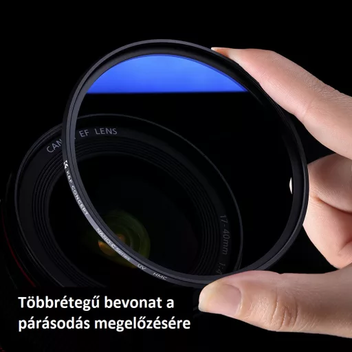 K&F Concept Classic Series multicoated UV szűrő, 55 mm