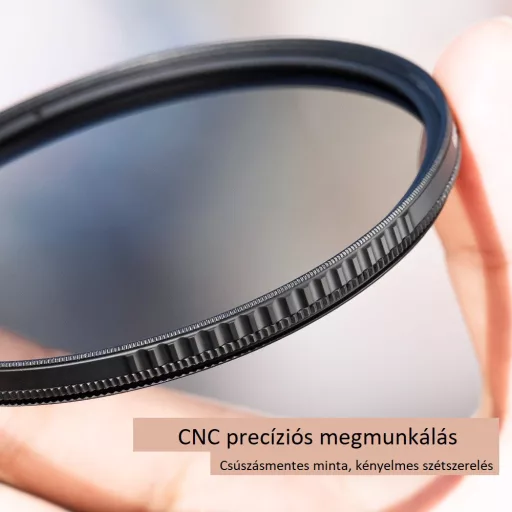 K&F Concept Classic Series CPL cirkuláris polár szűrő, 62 mm