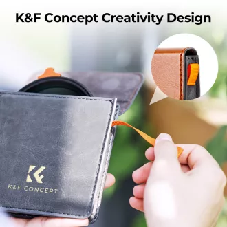   K&F Concept NANO-X Slim, HD, VARIO ND 2-400 változtatható szürkeszűrő, vízlepergető, karcálló, 72mm