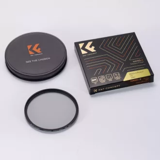   K&F Concept 52MM Nano-X Black Mist lágyító szűrő 1/2, Karcálló
