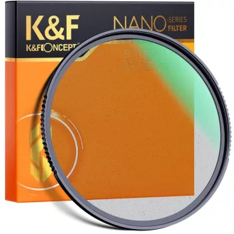   K&F Concept 62MM Nano-X Black Mist lágyító szűrő 1/2, Karcálló -