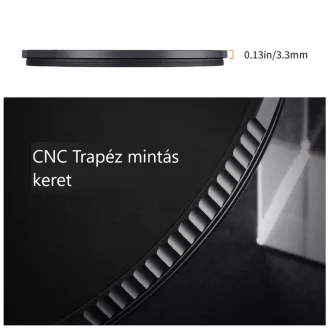   K&F Concept 82MM Nano-X Black Mist lágyító szűrő 1/2, Karcálló -