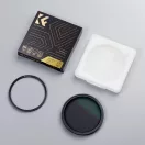 K&F Concept mágneses adapter + NANO-X vario ND2-32, lepergető, karcálló, + tok, 67mm
