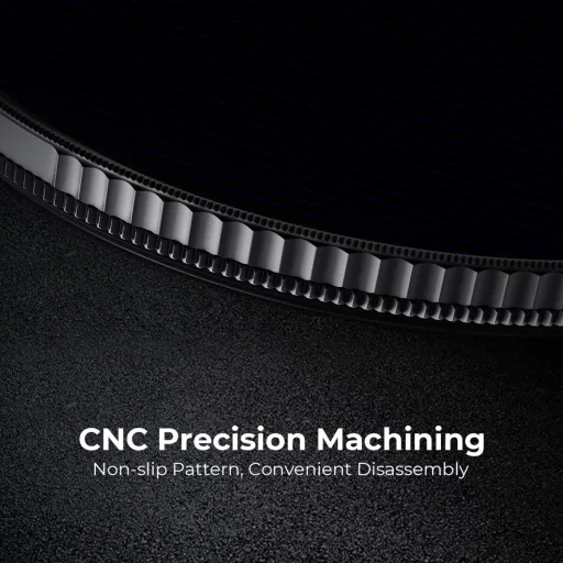 K&F Concept NANO-X series, Blue Streak szűrő, vízlepergető, karcálló, zöld bevonat, 82mm