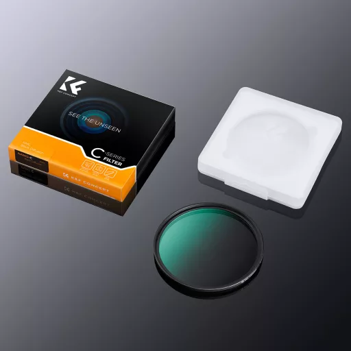 K&F Concept C Series Black Mist 1/8 lágyító szűrő, ultravékony többrétegű bevonat, 62mm