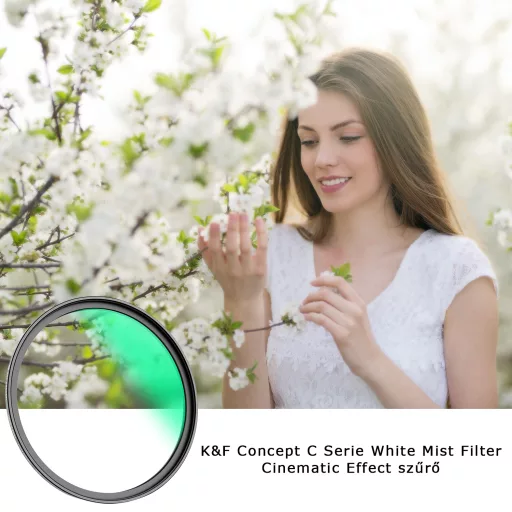 K&F Concept C Series White Mist Cinematic Effect szűrő, 82mm