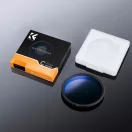 K&F Concept C Series Ultra-thin, VARIO ND 2-2000 változtatható szürkeszűrő, 49mm