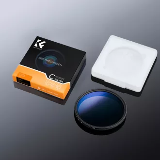   K&F Concept C Series Ultra-thin, VARIO ND 2-2000 változtatható szürkeszűrő, 72mm