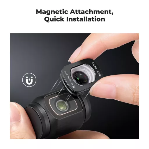 K&F Concept nagylátószögű adapter DJI Osmo Pocket 3/4