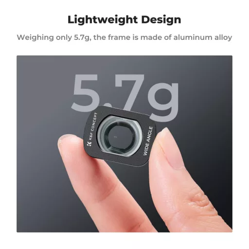 K&F Concept nagylátószögű adapter DJI Osmo Pocket 3/4