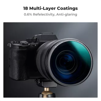   K&F Concept C Series CPL mágneses cirkuláris polár szűrő, mágneses adapterrel, 72 mm