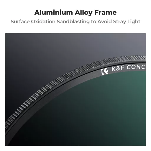 K&F Concept C Series CPL mágneses cirkuláris polár szűrő, mágneses adapterrel, 72 mm