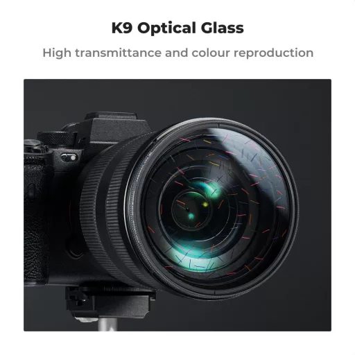 K&F Concept színes csillagszűrő, effekt szűrő, ultra vékony keret, 72mm, +3db törlőkendő