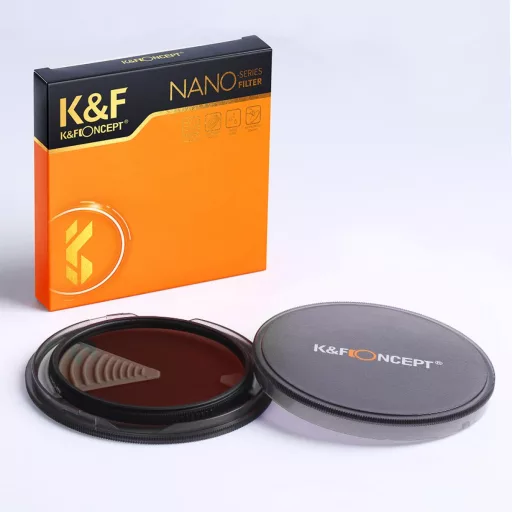 K&F Concept NANO-X series, XC15, B270, HD, CPL szűrő, vízlepergető, karcálló, zöld bevonat, 52mm