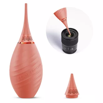   K&F Concept porfújó pumpa, rövid és hosszú fúvókával, rózsaszín