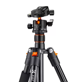   K&F Concept K234A1+BH-28L állvány, 156cm magasság, 10kg teherbírás
