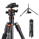 K&F Concept K234A1+BH-28L állvány, 156cm magasság, 10kg teherbírás