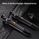 K&F Concept X284C4+BH-36 karbon állvány + monopod, 172cm magasság, 16kg teherbírás