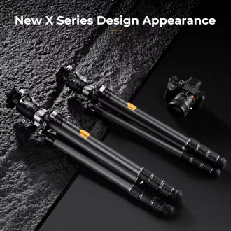   K&F Concept X284C4+BH-36 karbon állvány + monopod, 172cm magasság, 16kg teherbírás
