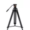 K&F Concept VA18 videó állvány, VH081 fluid video fej, 183cm magasság, 8kg teherbírás