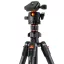 K&F Concept K254C2 karbon állvány, BH-36L gömbfej, 162cm magasság, 8kg teherbírás