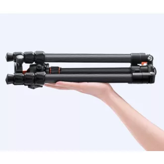   K&F Concept K254C2 karbon állvány, BH-36L gömbfej, 162cm magasság, 8kg teherbírás