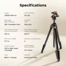 K&F Concept A305A1 + BH-40 állvány, telefon adapter