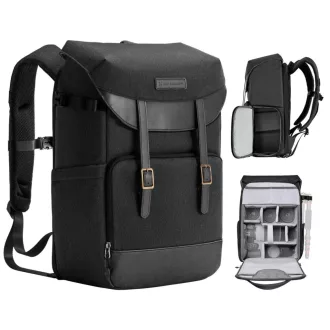   K&F Concept Beta Backpack Urban Wander 20L, fotós hátizsák, sötétszürke