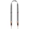 K&F Concept lapos nyakpánt gyorskioldó csattal, 3,2cm x 100-160cm, szürke