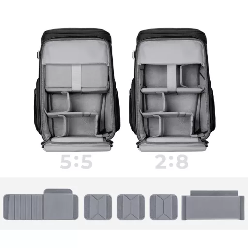 K&F Concept Alpha Air fotós hátizsák 25L, fekete