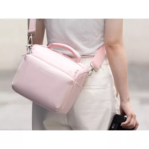 K&F Concept oldaltáska, 7L, vízlepergető anyag, rózsaszín