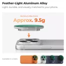 K&F Concept CPL Snap-on szűrő, HD bevonat, vízálló, karcálló, ezüst,  iPhone 17 Pro/Max